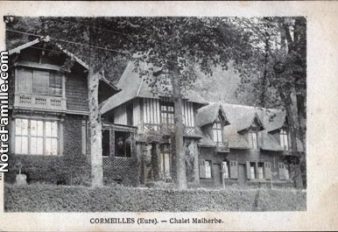 CORMEILLES HIER 20 chalet malherbe