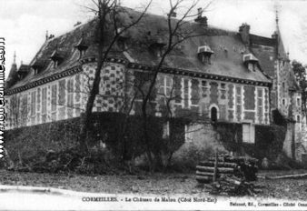 CORMEILLES HIER 15 CHATEAU DE MALOU