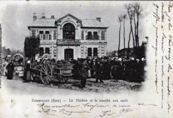 CORMEILLES HIER 7 Théâtre et marché