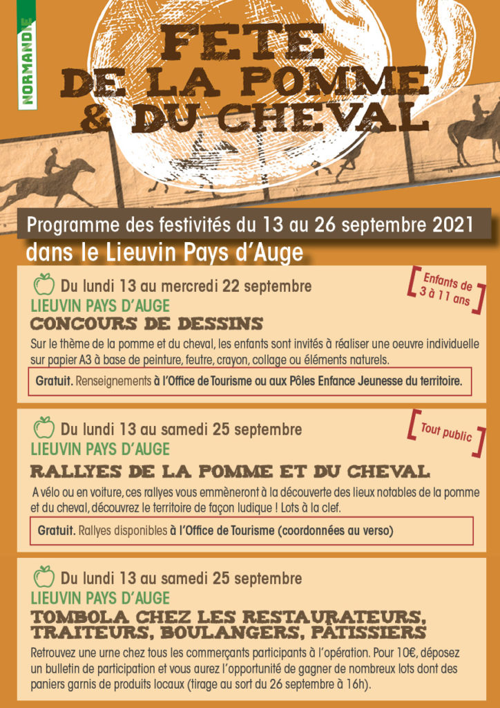 Programme fete de la pomme et du cheval